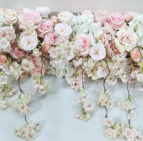 Pink Wedding Top Table Flower Ideas in Manchester & Cheshire